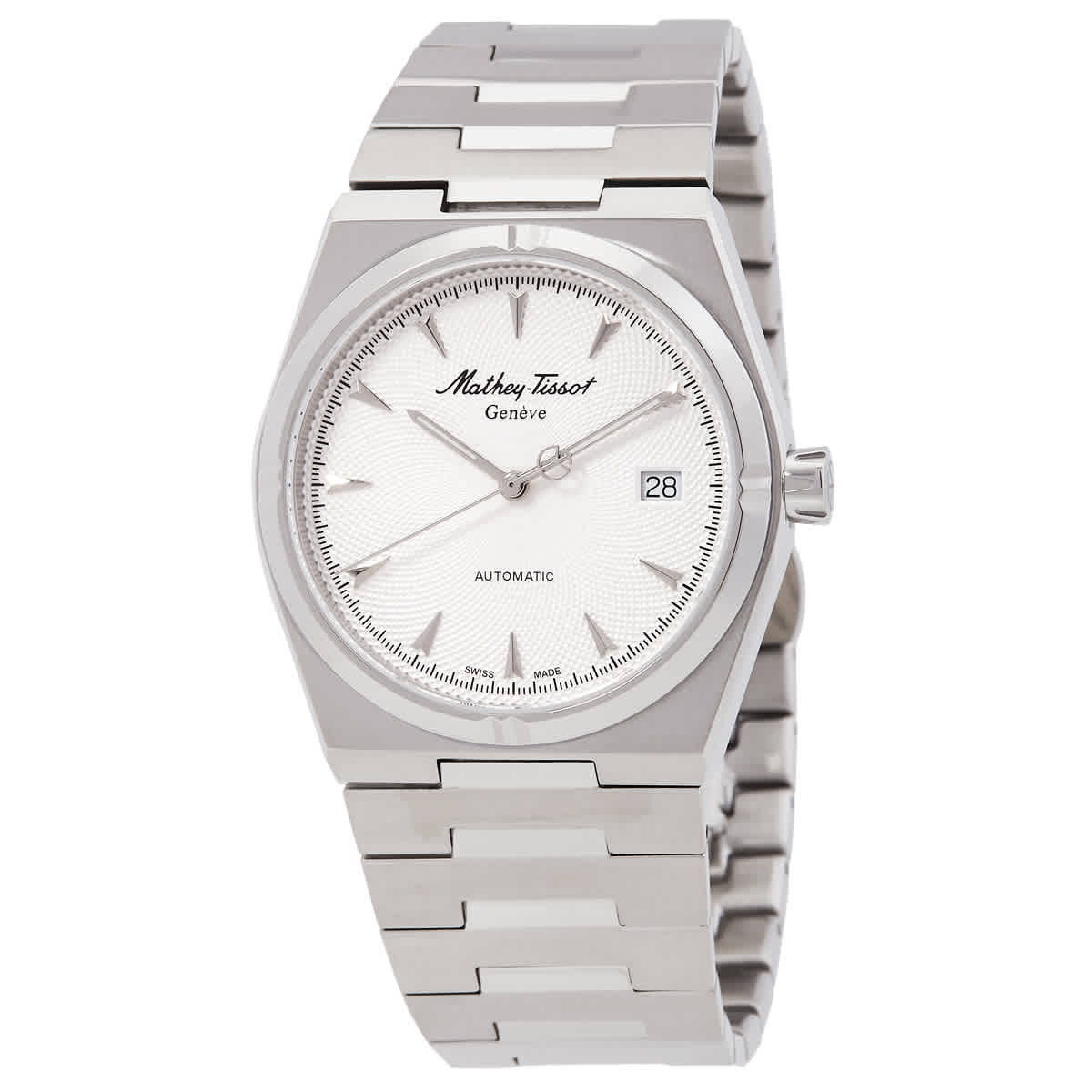 Mathey-Tissot Zeus Automatic Silver Dial Mens Watch H118ATAI