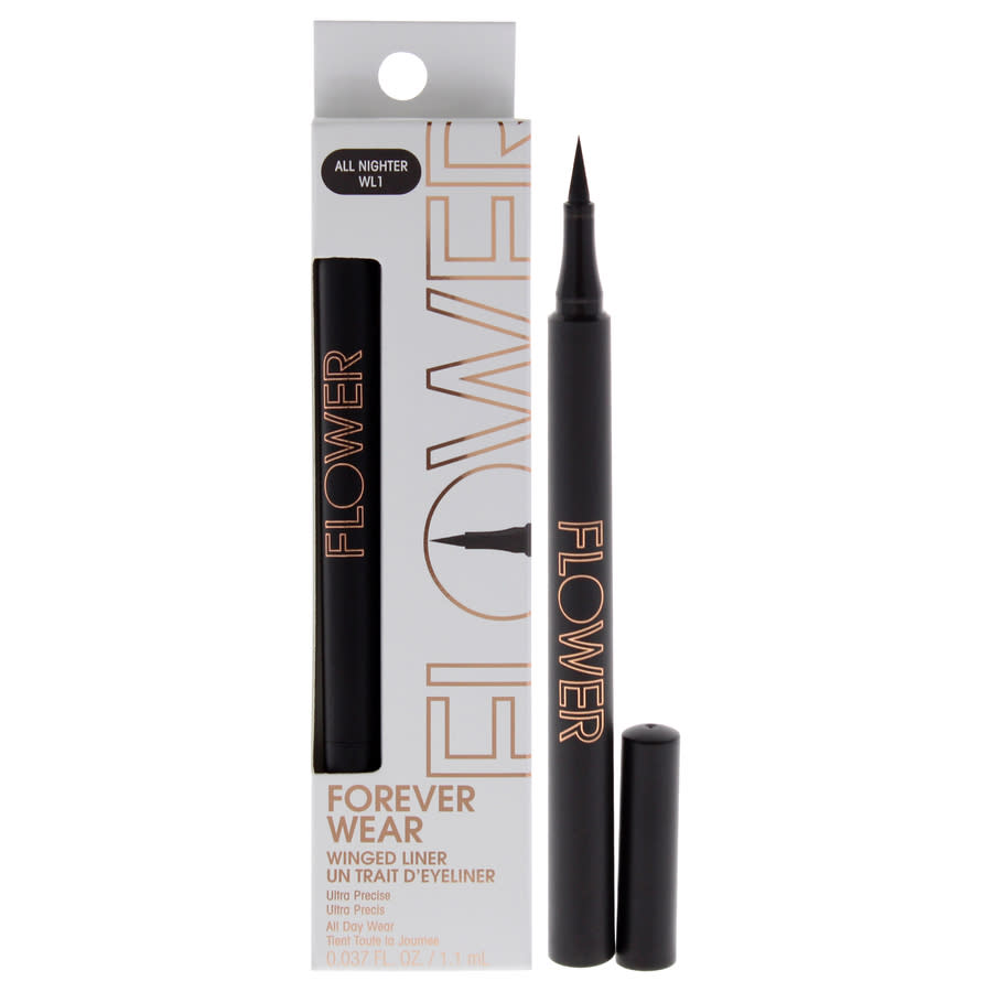 Flower Beauty Ladies Forever Wear Winged Liner 0.037 Oz Wl1 All Nighter Makeup 840797135680
