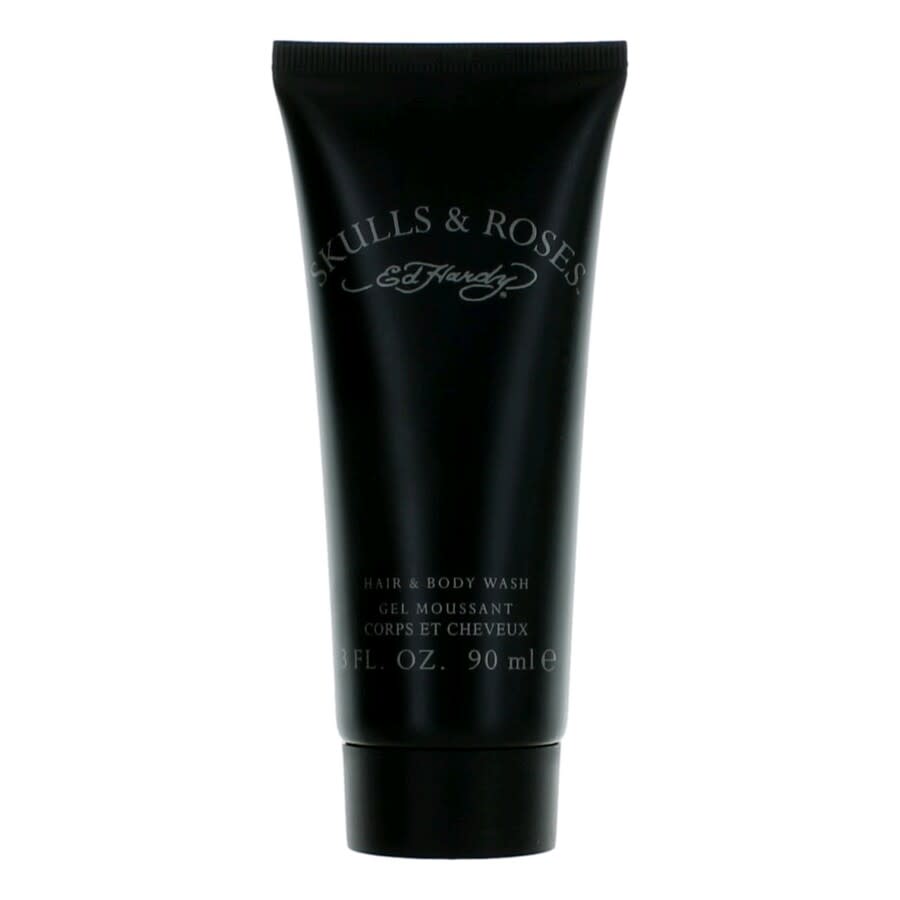 Ed Hardy Mens Skulls & Roses 3 oz Bath & Body 8500016681306