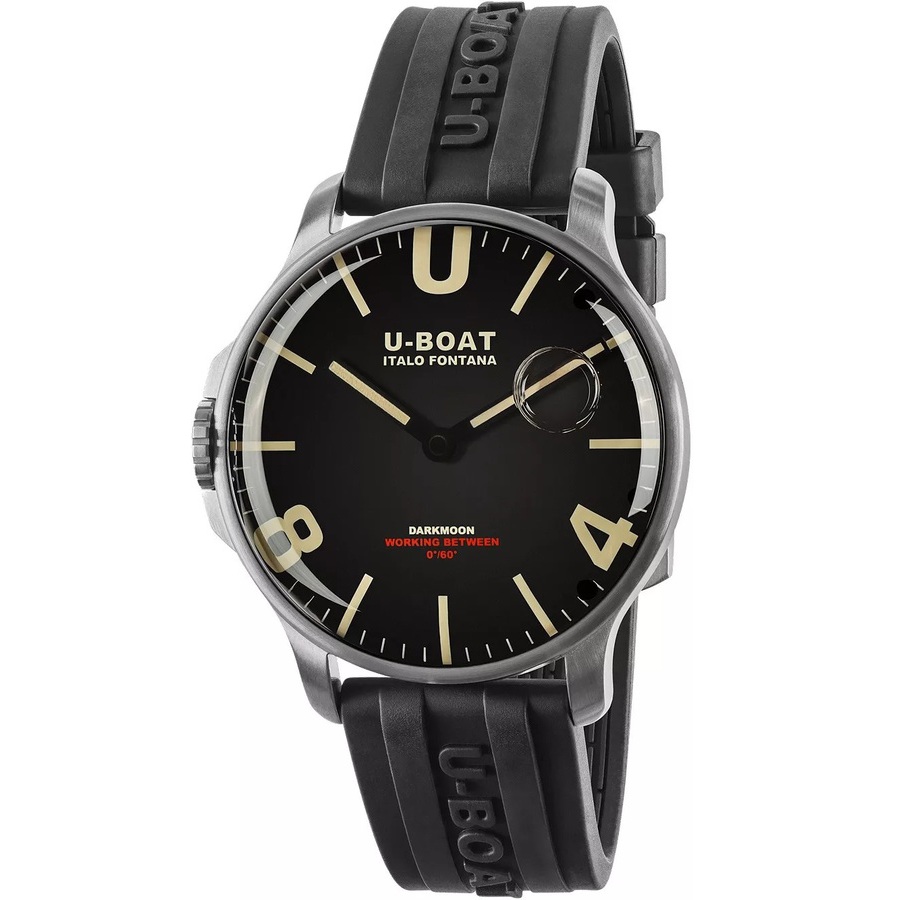 U-Boat Lefty Capsoil Quartz Black Dial Mens Watch 8463 895$