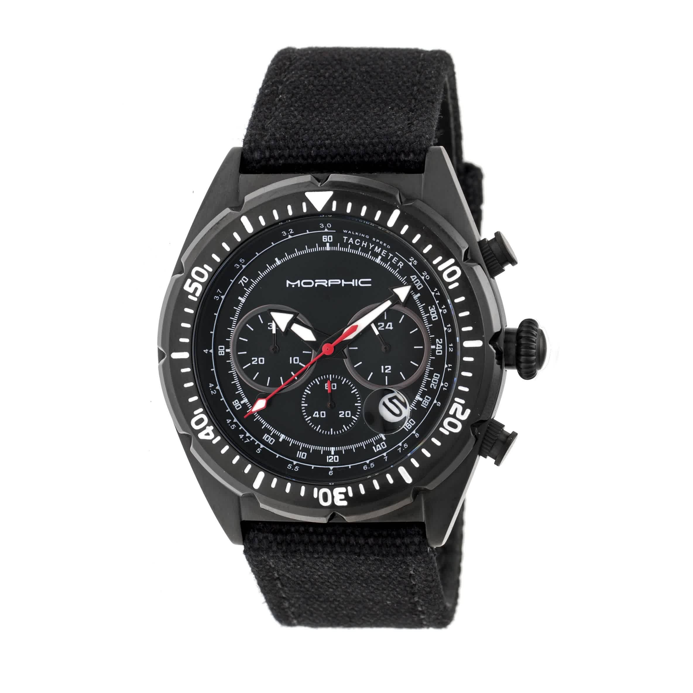 Morphic M53 Series Chronograph Black Dial Mens Watch 5305