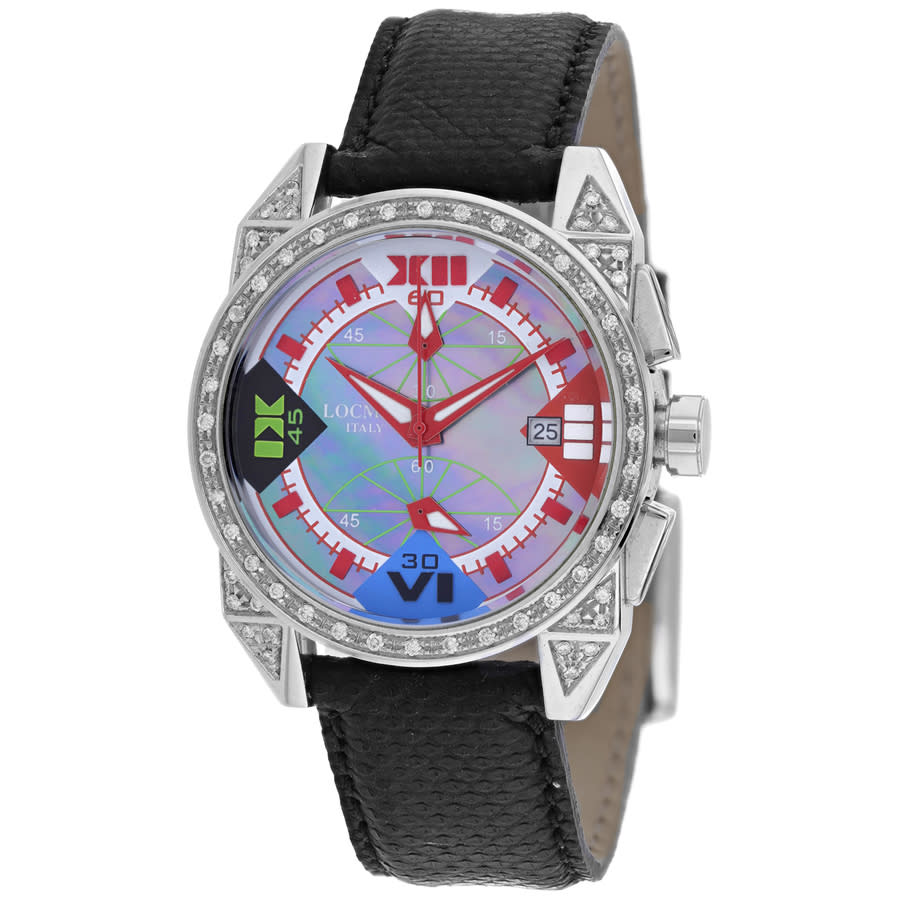 Locman Cavallo Pazzo Chronograph Quartz Ladies Watch 161GRAYDCBKKS 644$