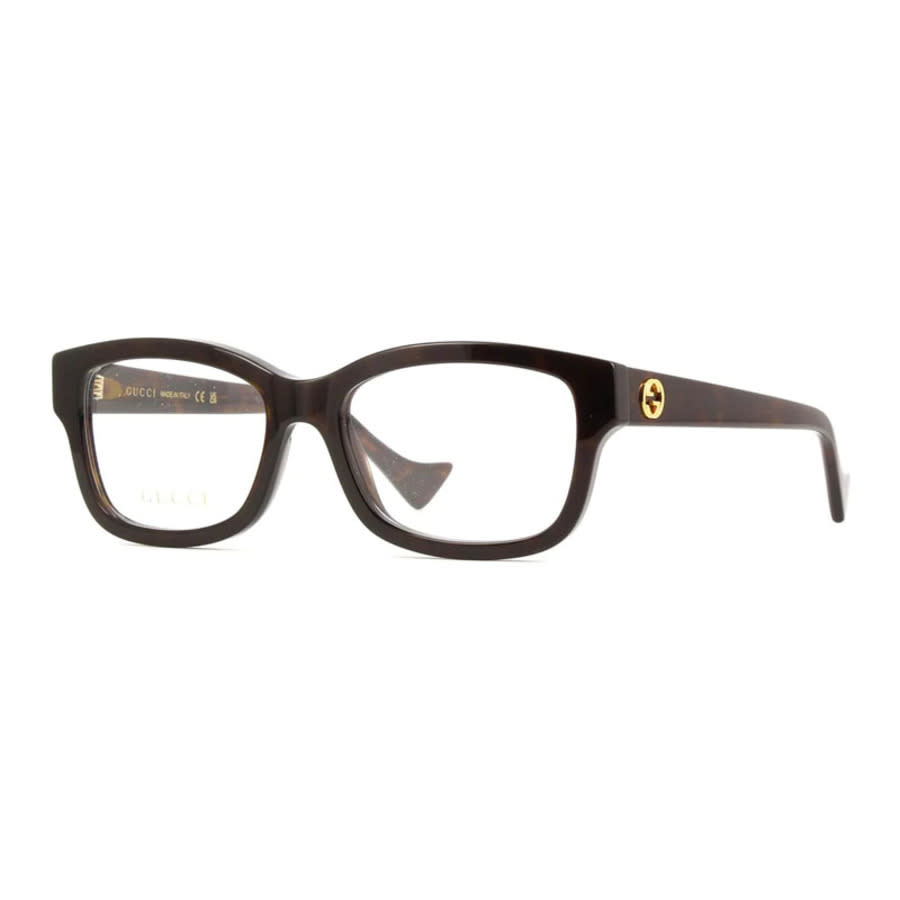 Gucci Ladies Black Rectangular Eyeglass Frames GG1259O 005