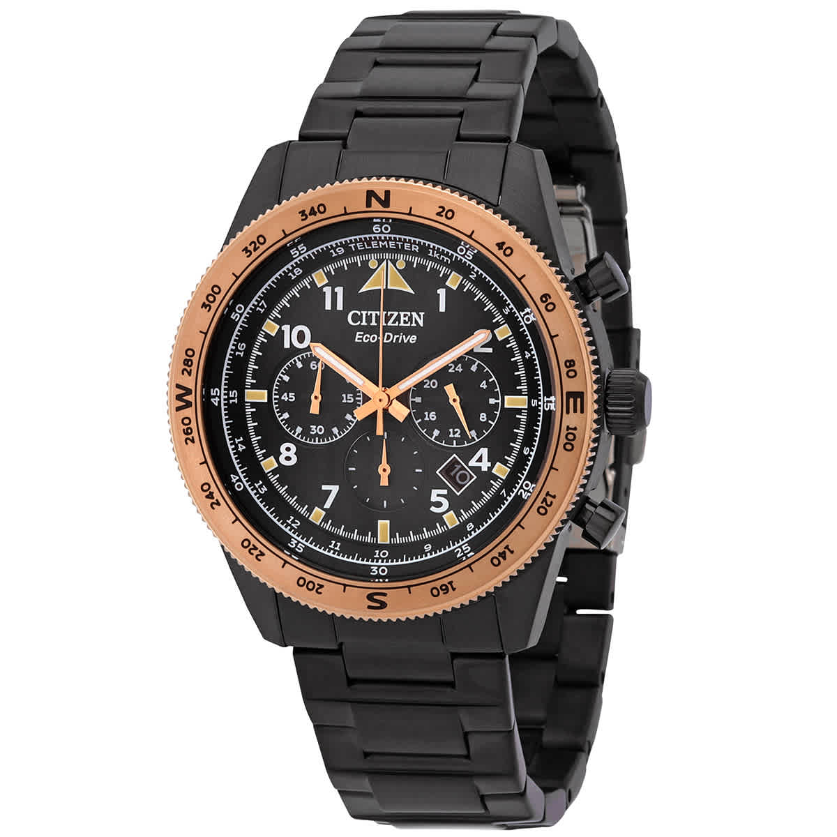 Citizen Chronograph Eco-Drive Black Dial Mens Watch CA4556-89E 259$