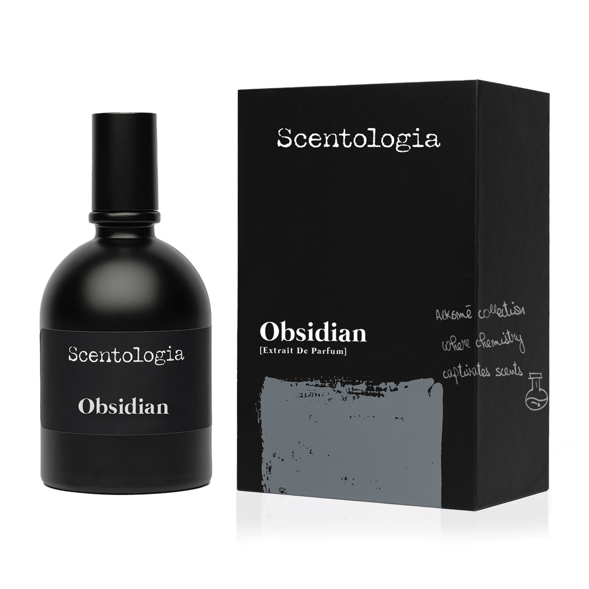 Scentologia Unisex Obsidian Extrait de Parfum Spray 3.4 oz Fragrances 3551440586304