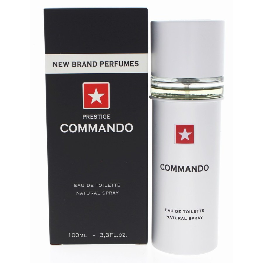 New Brand Mens Prestige Commando EDT Spray 333 oz Fragrances 5425017733560 15$