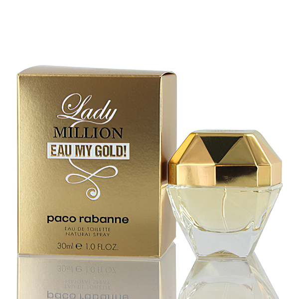 Lady Million EAU My Gold Paco Rabanne EDT Spray 10 oz 30 ml w 38$