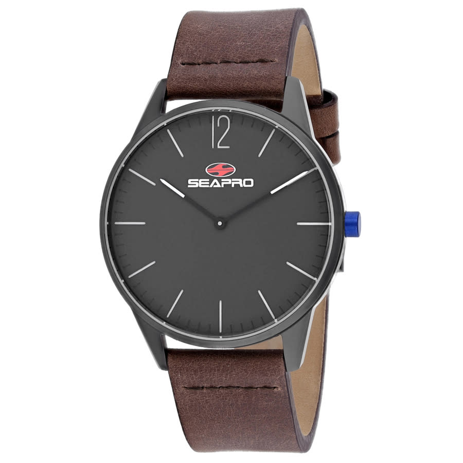 Seapro Black hole Quartz Black Dial Mens Watch SP0104