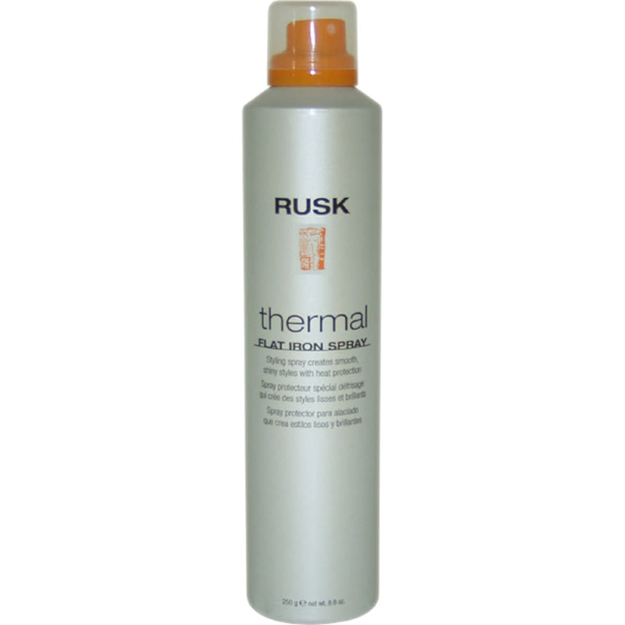 Thermal Flat Iron Spray by Rusk for Unisex - 8.8 oz Hair Spray