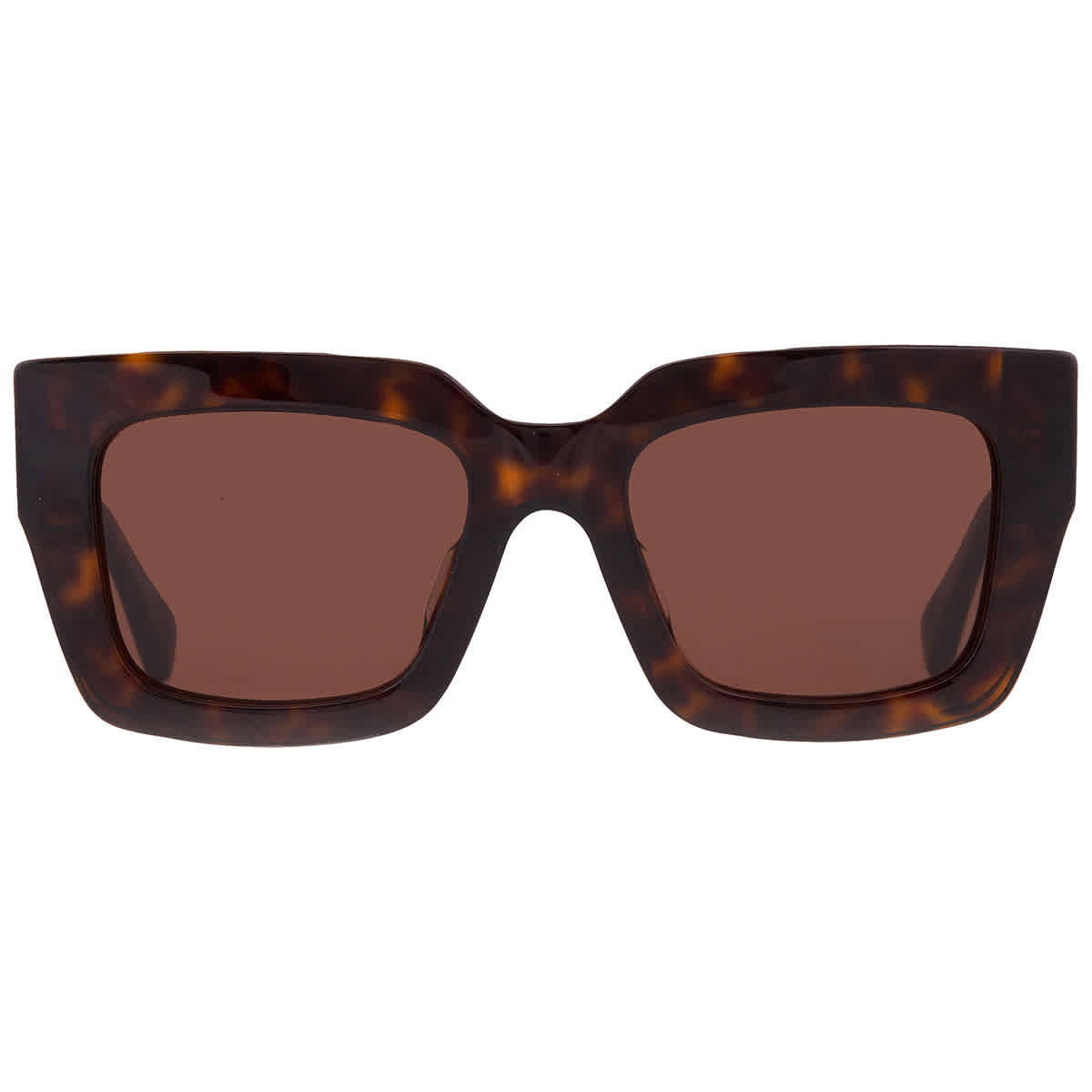Bottega Veneta Woman Sunglass BV1212S - Frame color: Tortoise, Lens color: Brown