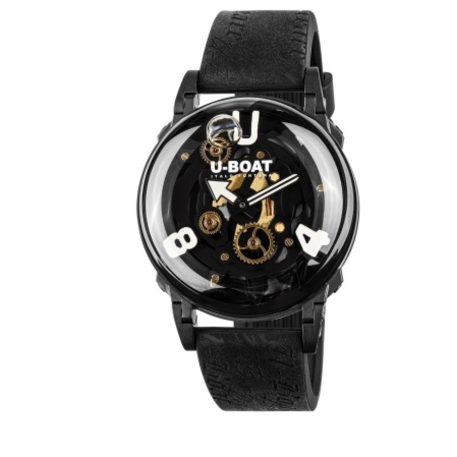 U-Boat U-65 Quartz Black Dial Mens Watch 3355