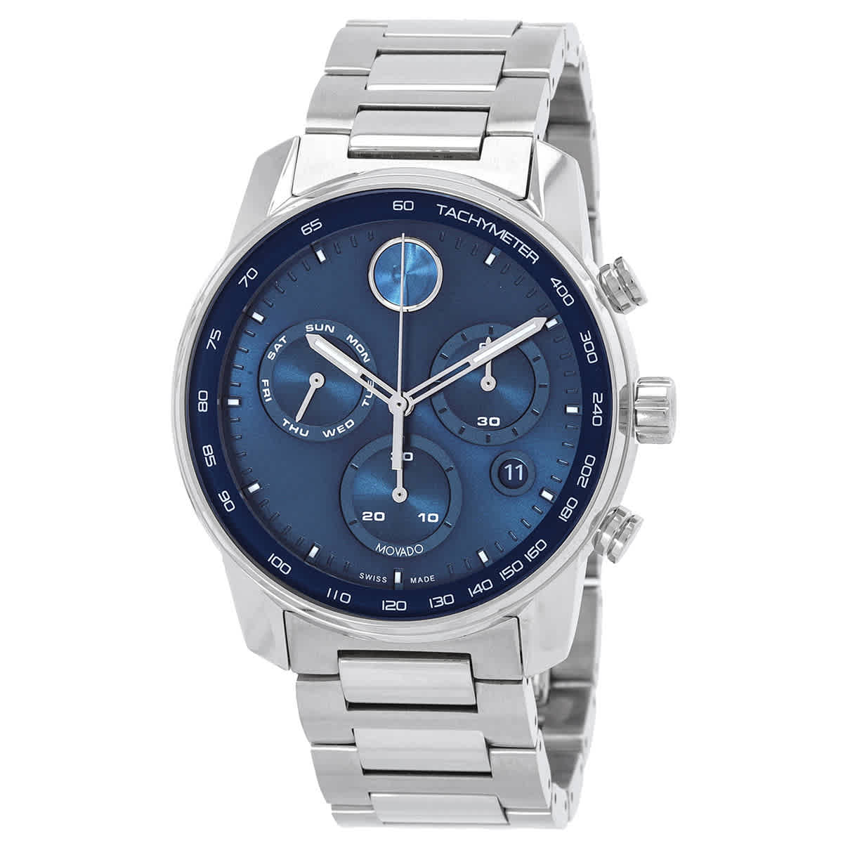 Movado Bold Verso Quartz Blue Dial Mens Watch 3600865 444$