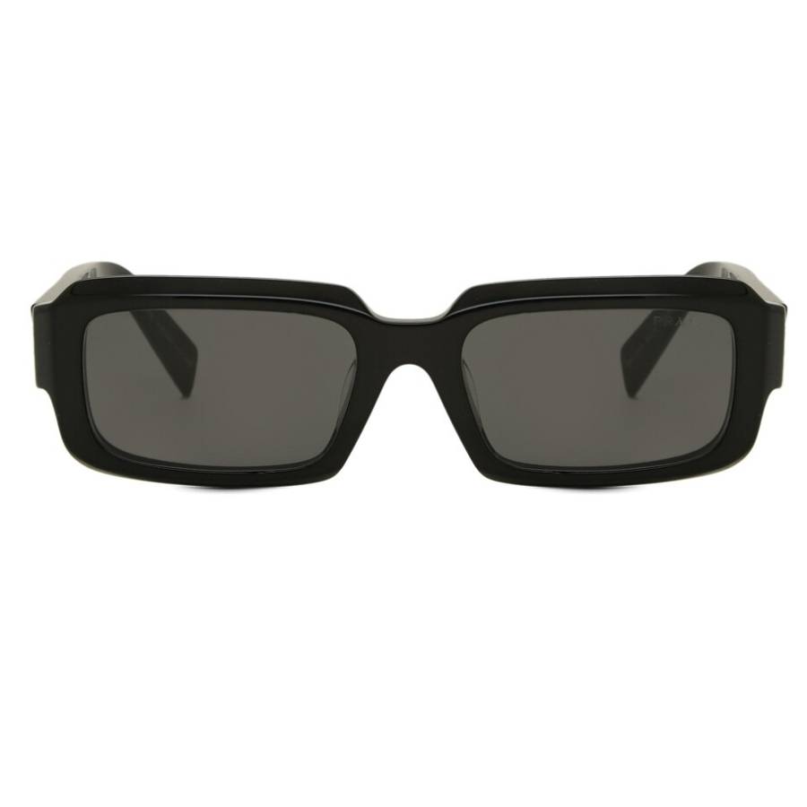 Prada Man Sunglass PR 27ZSF - Frame color: Black, Lens color: Dark Grey