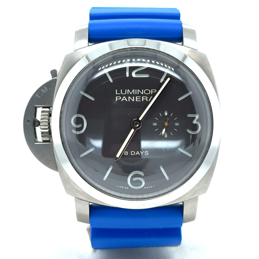 Pre-owned Panerai Luminor Brown Dial Mens Watch PAM00368 10227$