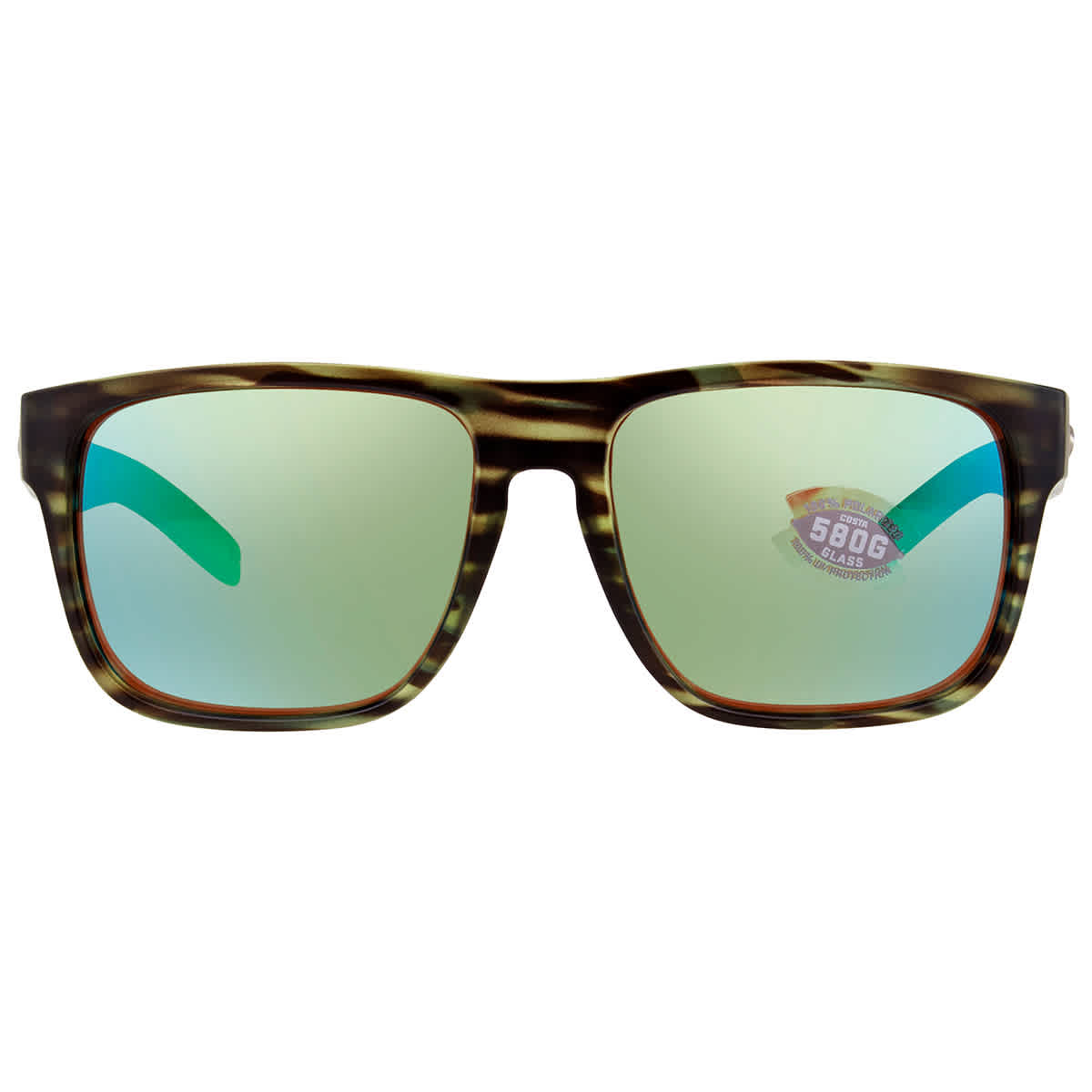 Costa Del Mar Costa Spearo XL Matte Reef Sunglasses w/Green Mirror 580G Lenses 06S9013-90130759