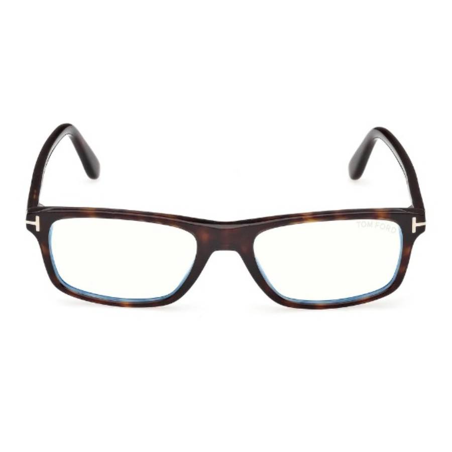 Tom Ford Blue Light Block Rectangular Mens Eyeglasses FT6119-B 052 55