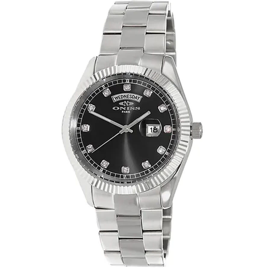 Oniss ONZ3881 Black Dial Mens Watch ON3881-MBK