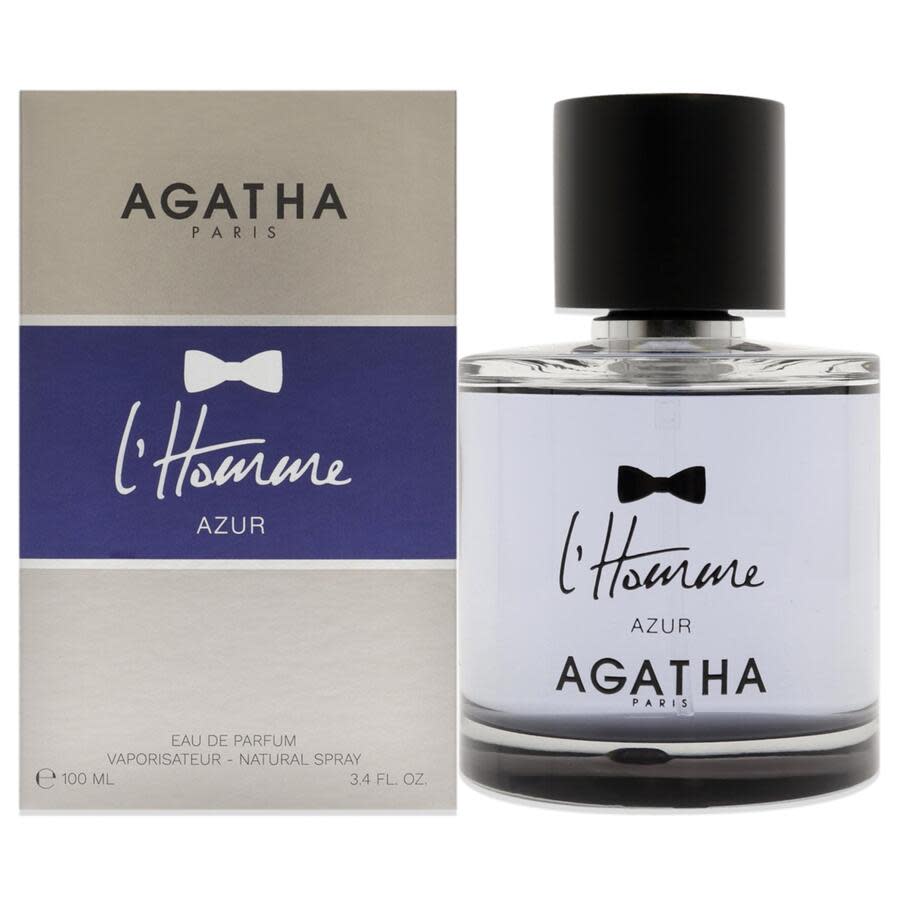 Agatha Mens L'Homme Azur EDP Spray 3.4 oz Fragrances 3760040111643