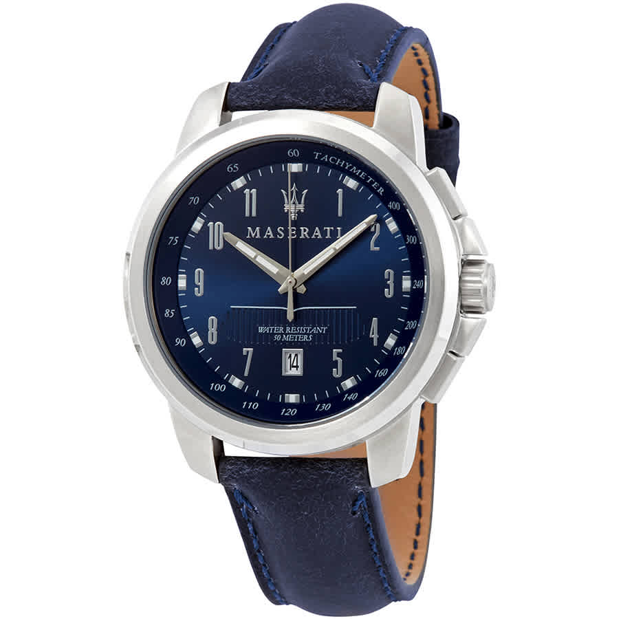 Maserati Successo Blue Dial Mens Watch R8851121003 100$