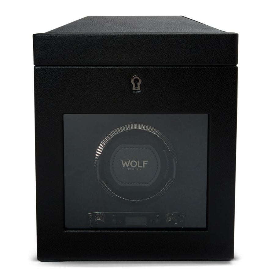 British Racing Single Watch Winder With Storage