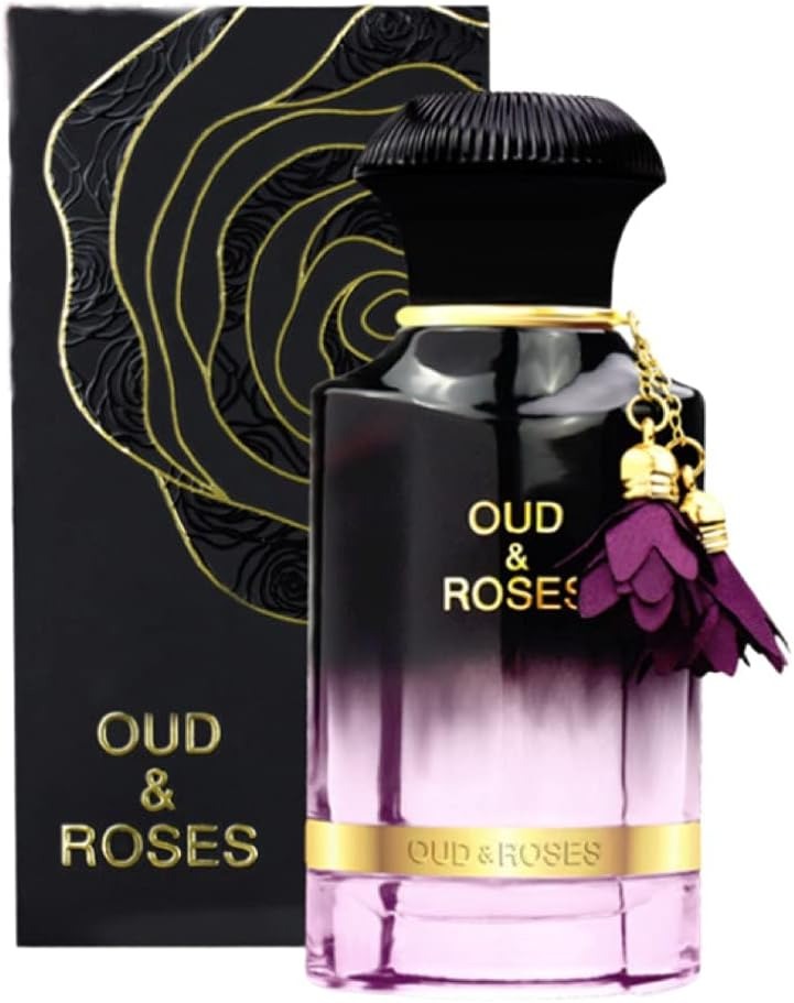 Ahmed Al Maghribi Unisex Oud Roses Extrait de Parfum Spray 20 oz Fragrances 6290360616735 40$