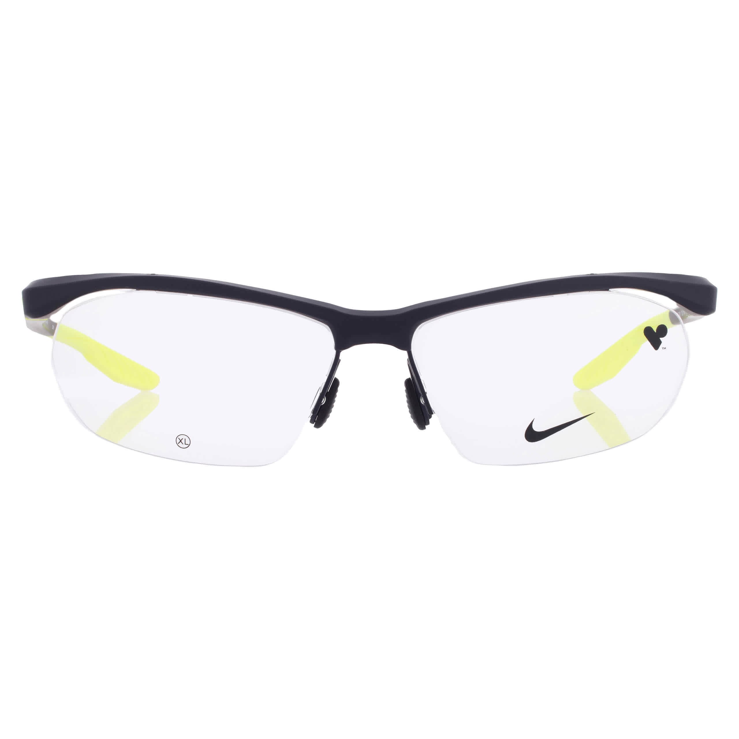 Nike 7401 039 Men's Glasses Black Size 58 - Free Lenses - Blue Light Block Available