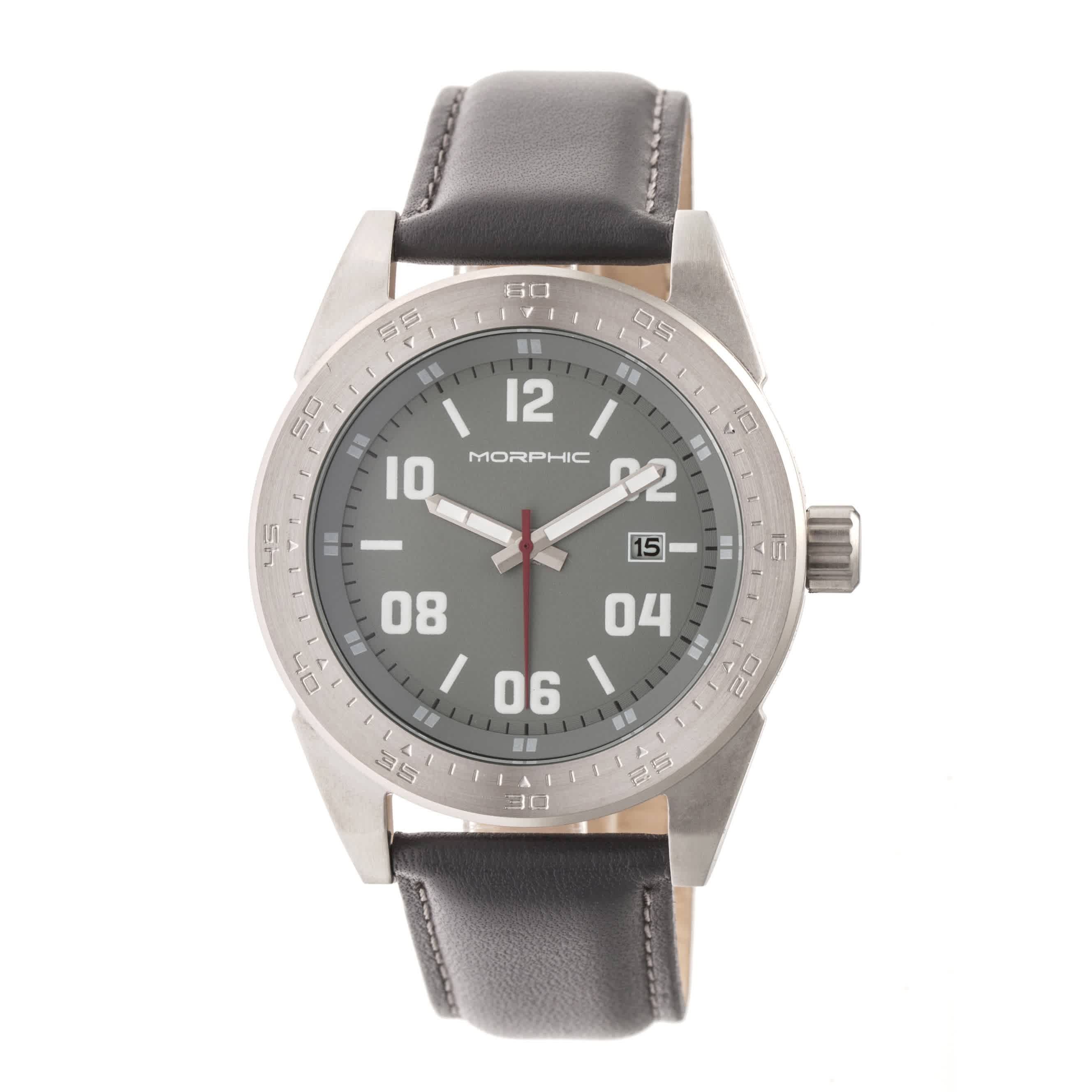 Morphic M63 Series Silver Dial Mens Watch 6303