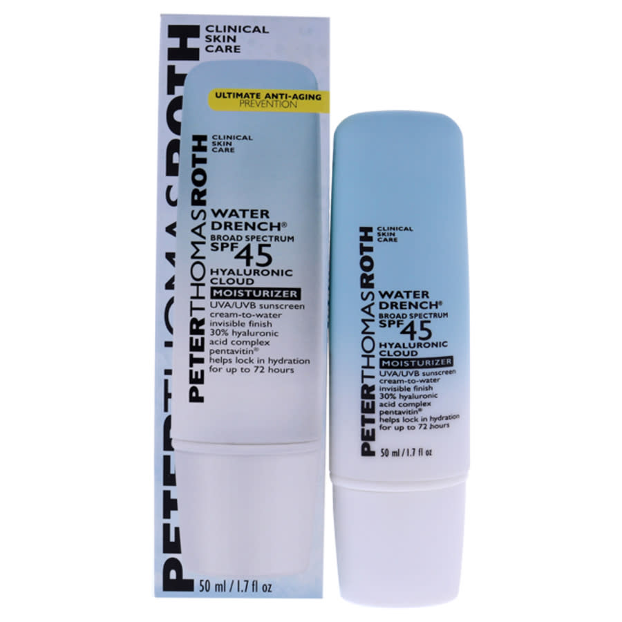 Water Drench Cloud Cream Moisturizer SPF 45 by Peter Thomas Roth for Unisex - 17 oz Cream 40$