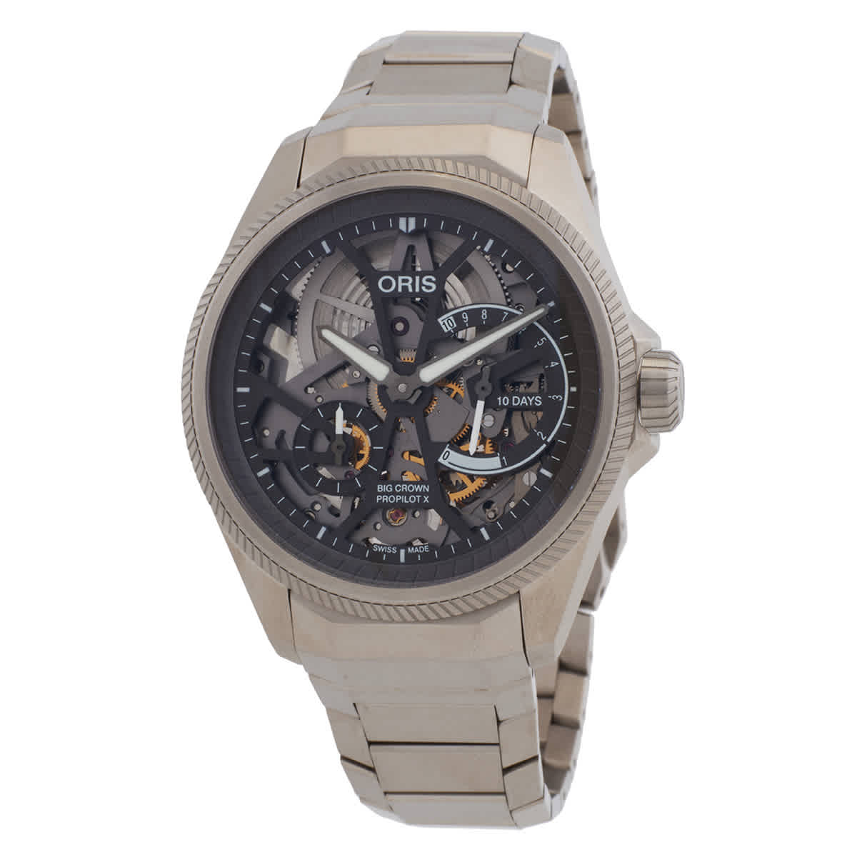 Oris Big Crown ProPilot Hand Wind Skeleton Dial Mens Watch 01 115 7759 7153-Set7 22 01TLC 5950$