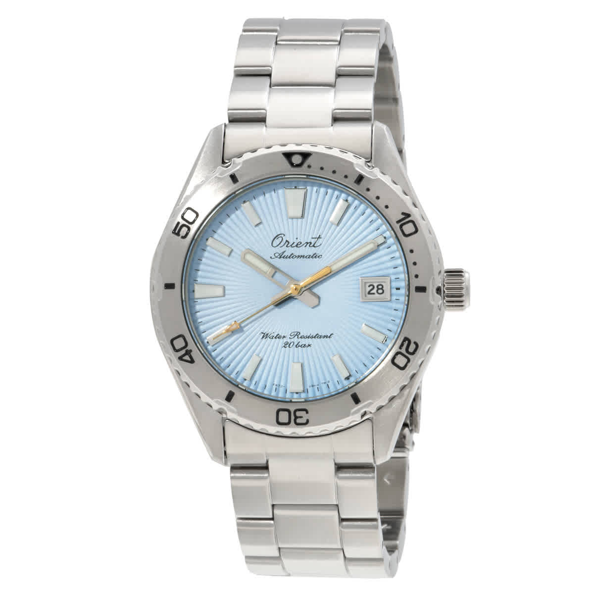 Orient Sports Automatic Sky Blue Dial Mens Watch RA-AC0Q12L30B 259$