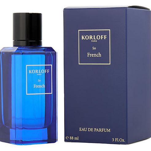 Korloff Mens So French EDP Spray 3.00 Fragrances 3760251870766
