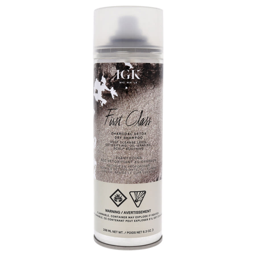 IGK First Class Charcoal Detox Dry Shampoo 6.3 oz Hair Care 810021404363