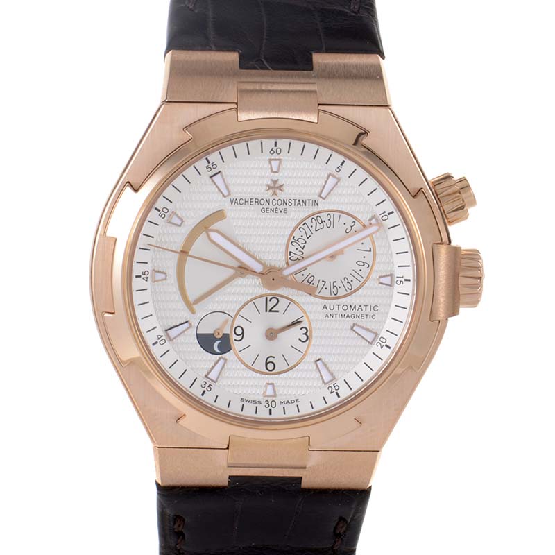 Pre-owned Vacheron Constantin Overseas Silver Dial Mens Watch 47450000R-9404 38636$