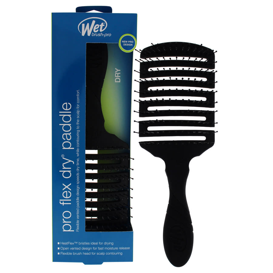 Pro Flex Dry Paddle Brush - Black by Wet Brush for Unisex - 1 Pc Hair Brush 15$