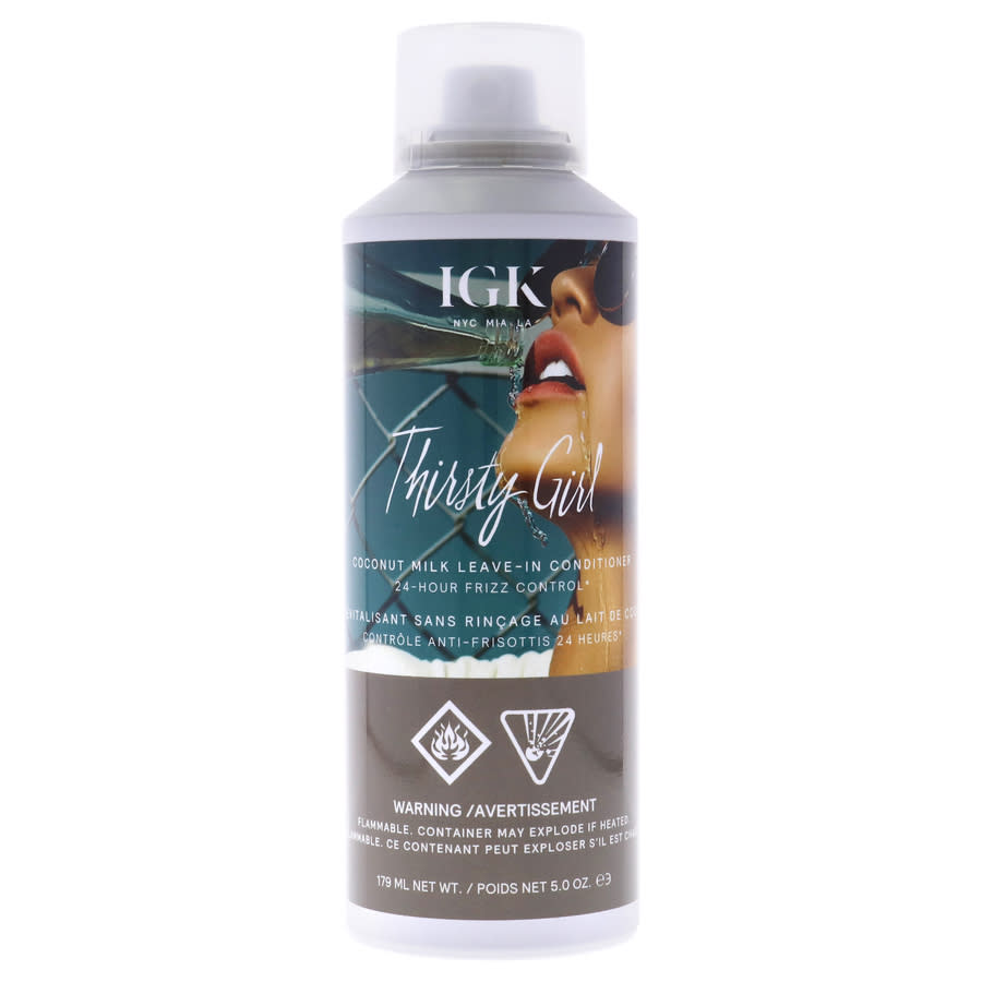 Thirsty Girl Coconut Milk Leave-In Conditioner by IGK for Unisex - 5 oz Conditioner 28$