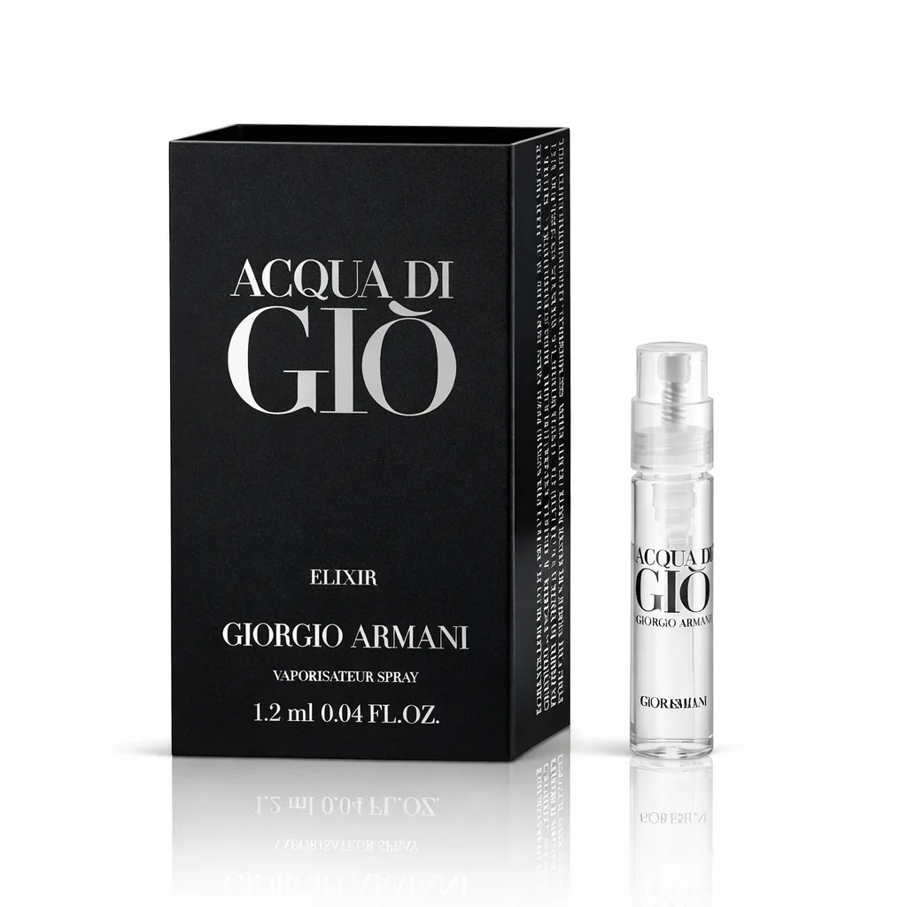 Giorgio Armani Mens Acqua Di Gio Elixir EDP 0.04 oz Fragrances 3614274143713