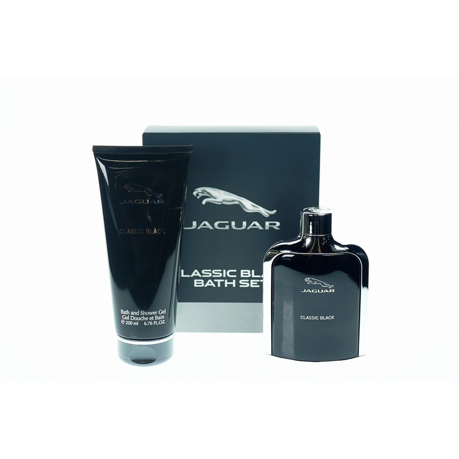 Jaguar Mens Classic Black Gift Set Fragrances 7640171192970 20$