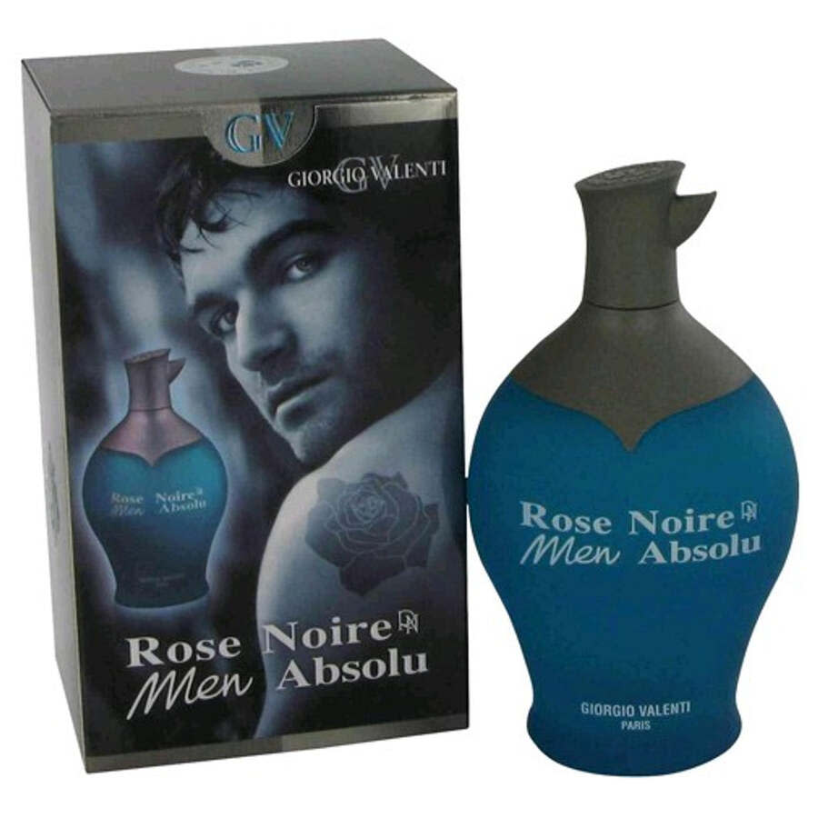 Giorgio Valenti Mens Rose Noire Absolue EDT Spray 3.3 oz Fragrances 037361007263