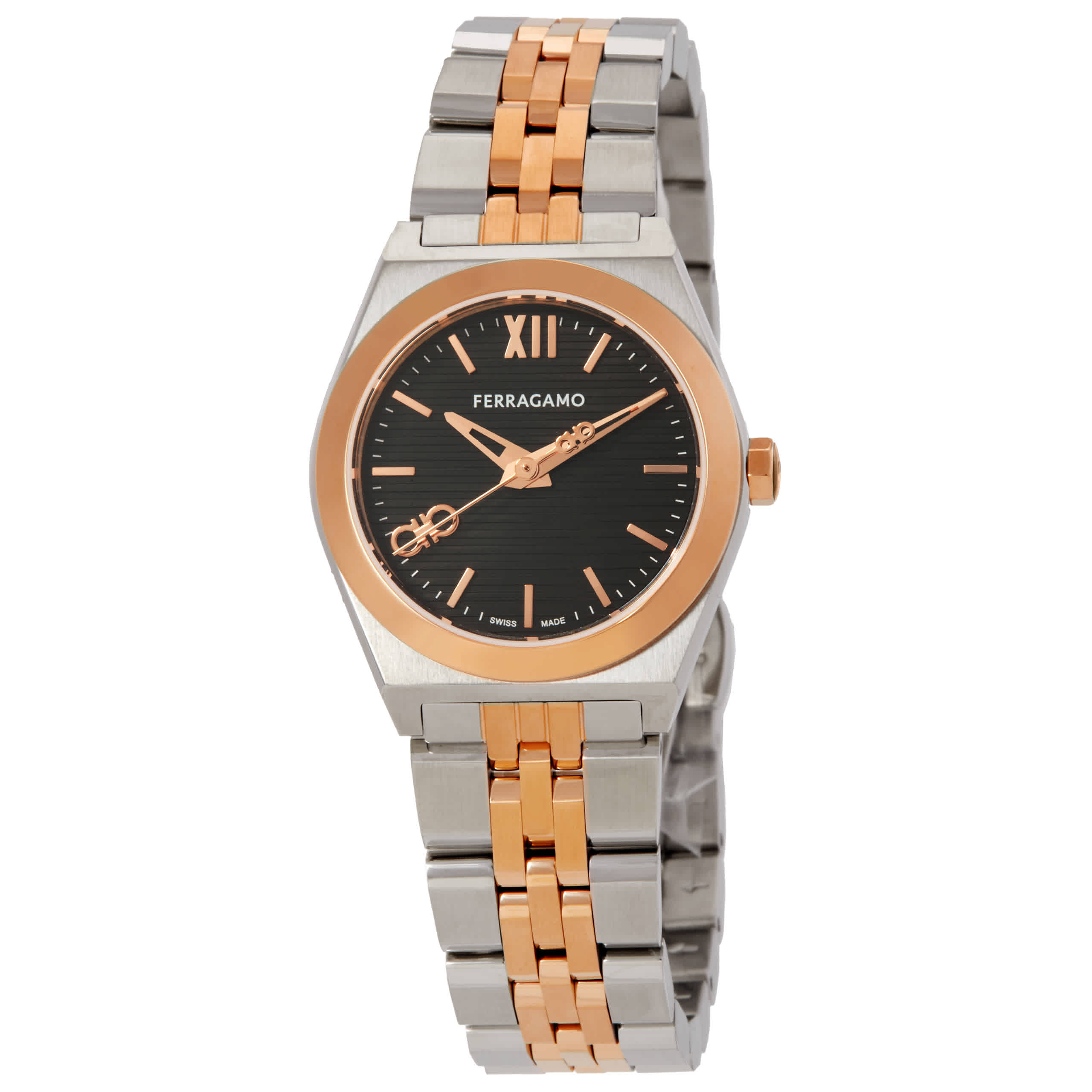Ferragamo Vega New Quartz Black Dial Ladies Watch SFKJ00624 359$