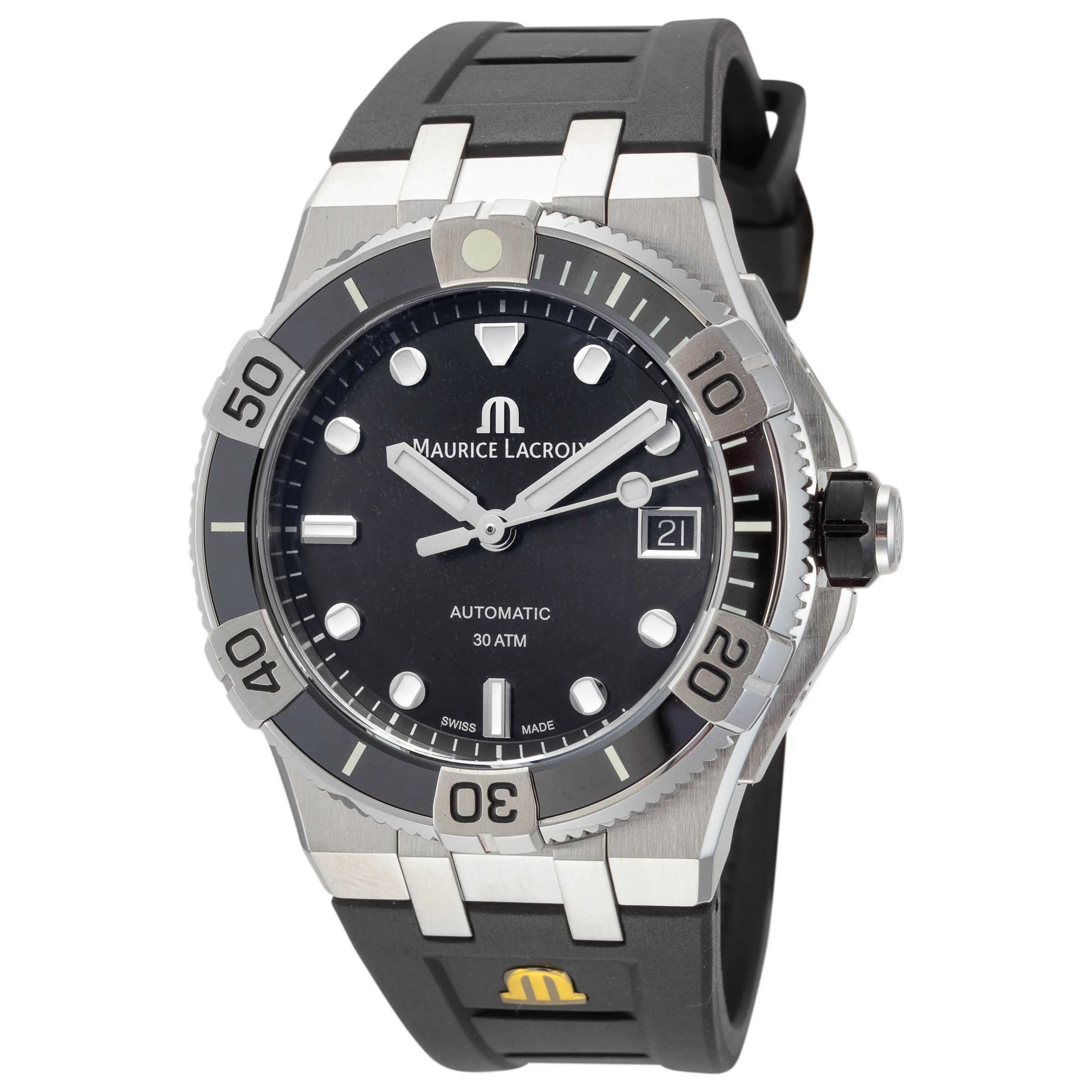 Maurice Lacroix Aikon Automatic Black Dial Mens Watch AI6057-SSL20-330-2 920$