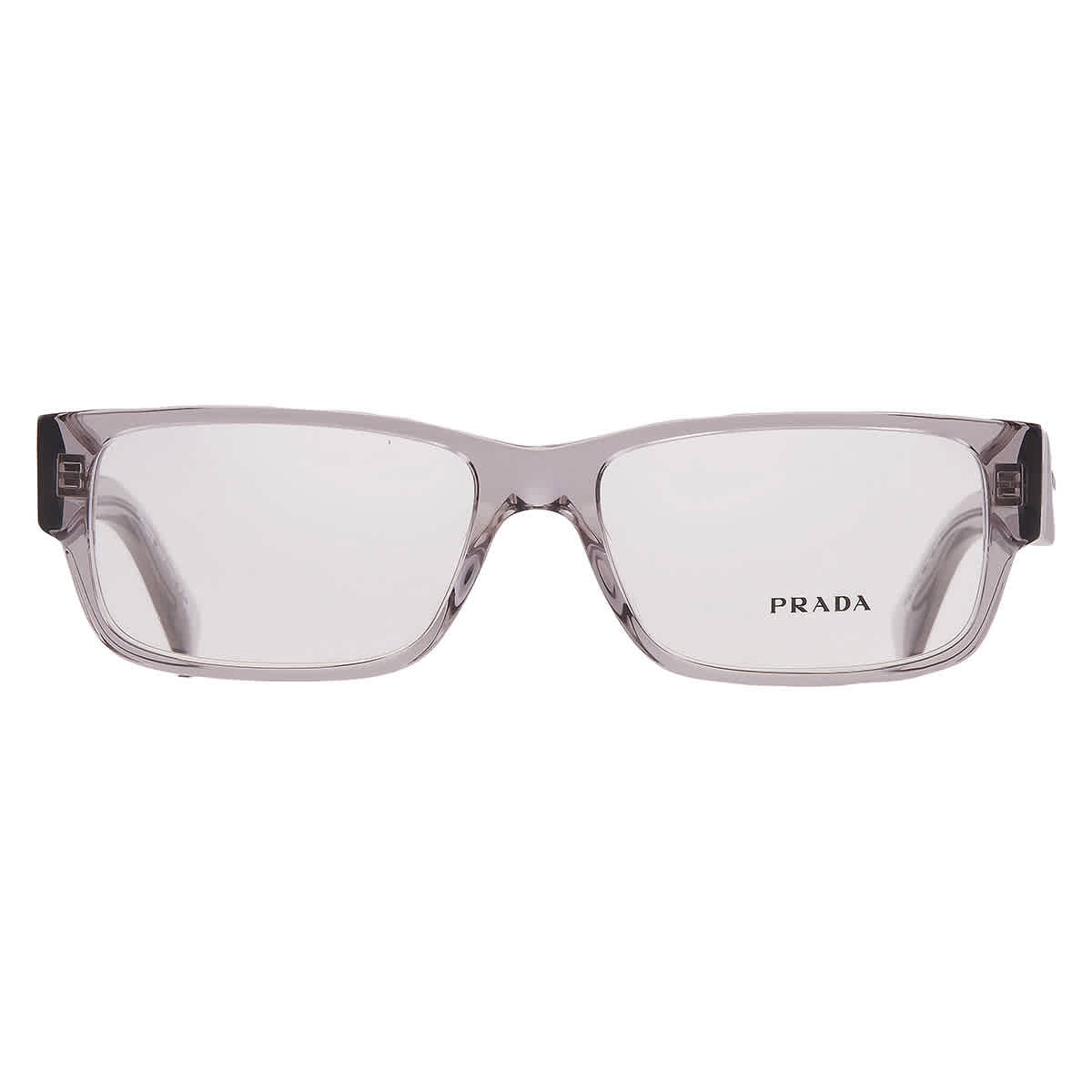 Prada Demo Rectangular Mens Eyeglasses PR B09V 16Z1O1 55 230$