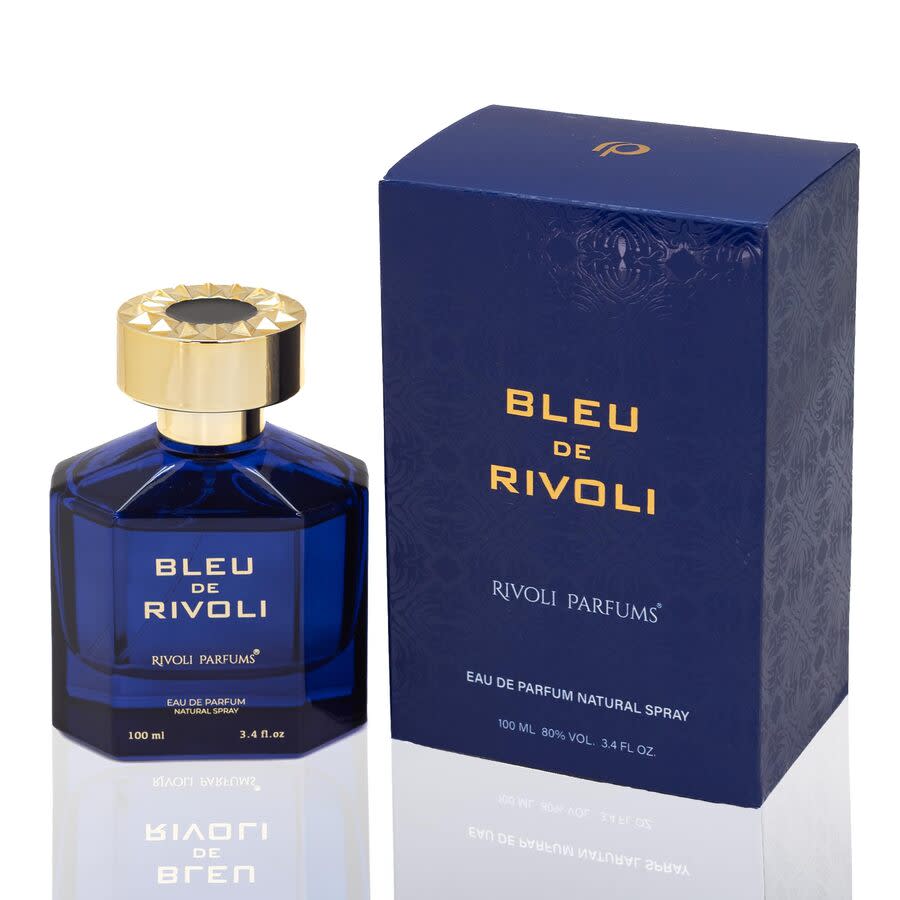 Rivoli Mens Bleu De Rivoli EDP Spray 3.4 oz Fragrances 3021011022734