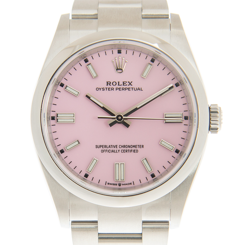Rolex Oyster Perpetual 36 Automatic Chronometer Candy Pink Dial Watch 126000CDYPKSO