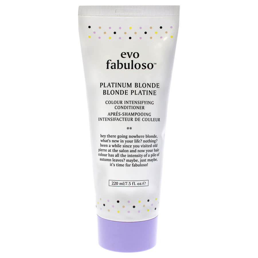 Platinum Blonde Colour Intensifying Conditioner by Evo for Women - 7.5 oz Conditioner