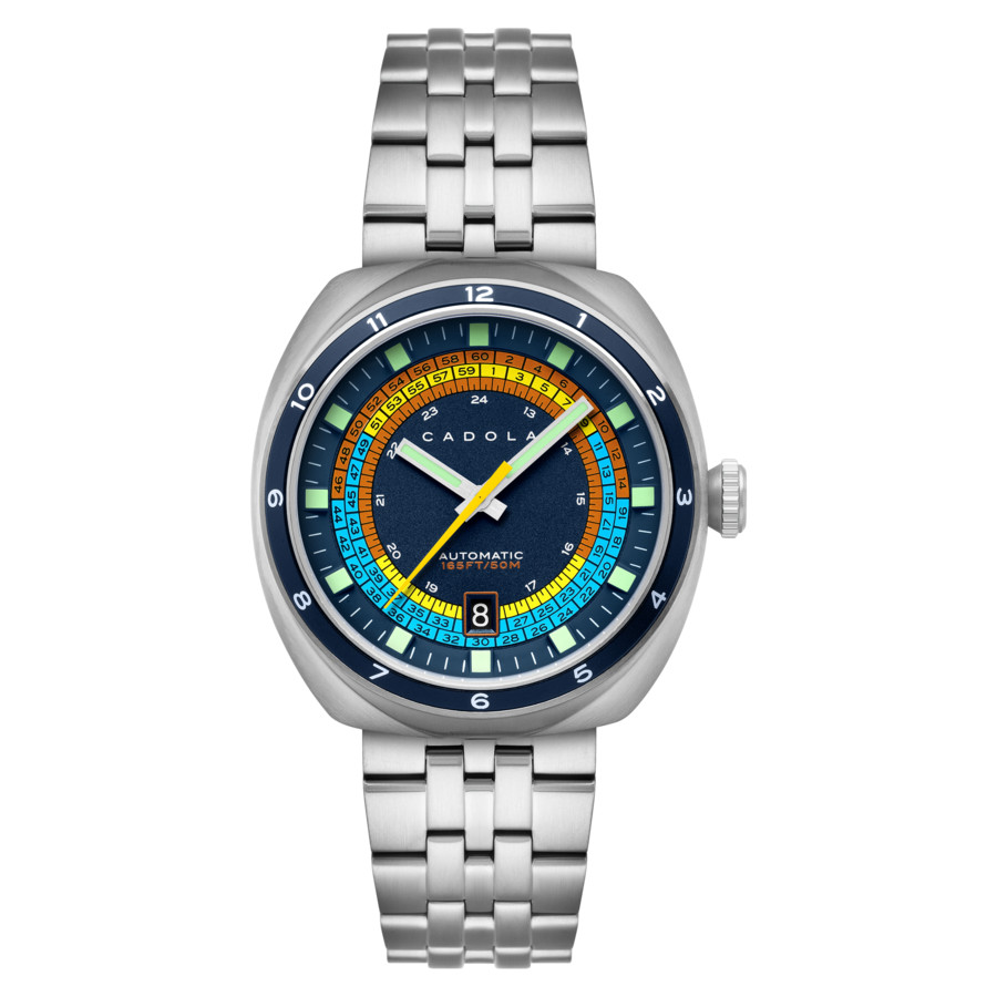 Cadola Giulia Suprema Automatic Blue Dial Mens Watch CD-1044-33 170$