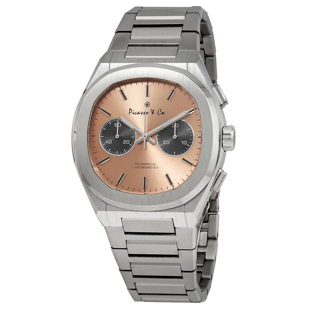 Picasso and Co Chairman II Chronograph Hand Wind Mens Watch PWCH2SLSS