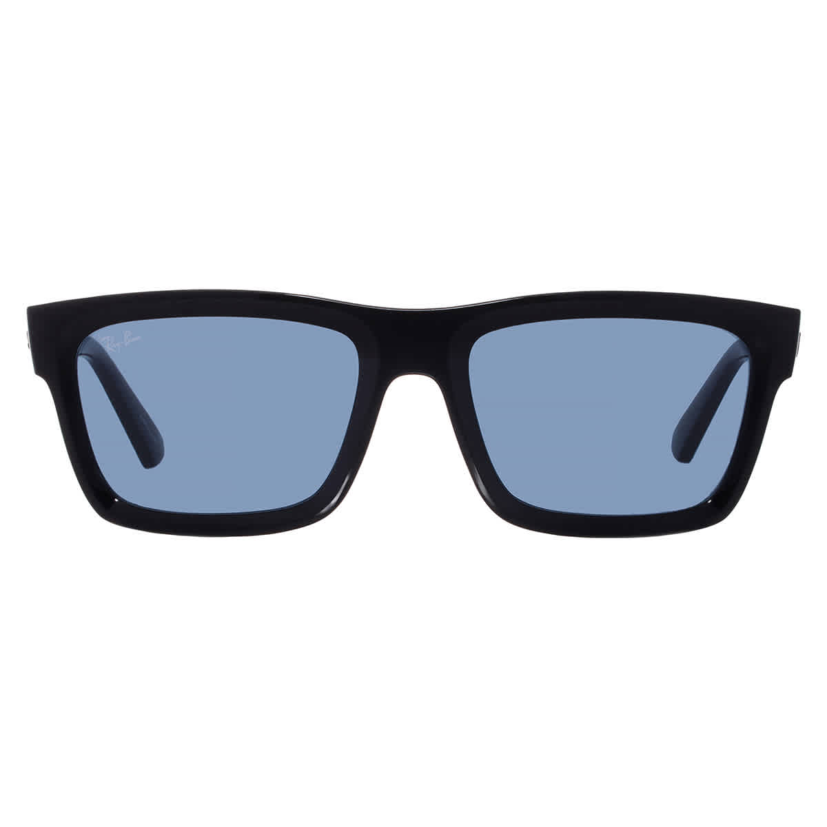 Ray-Ban Unisex Sunglass Warren Bio-Based -  Frame color: Black, Lens color: Dark Blue