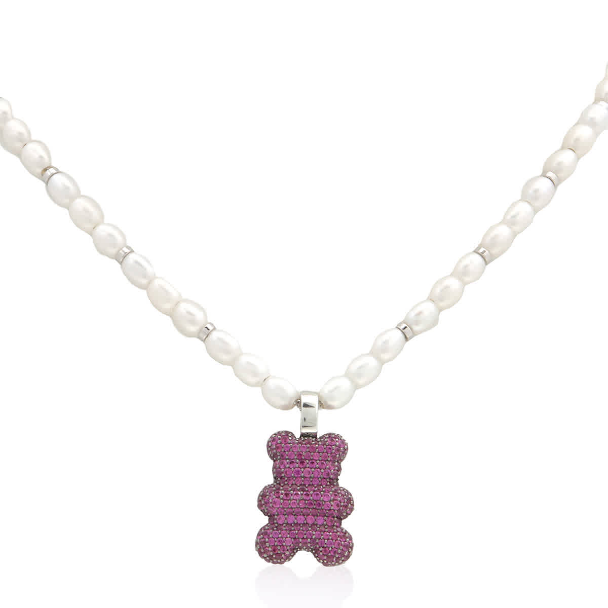 APM Monaco Malu Yummy Bear Pearl Necklace