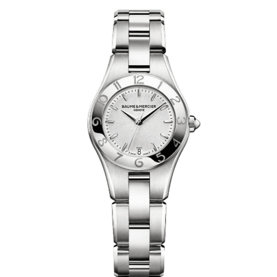 Baume et Mercier Linea Quartz Silver Dial Ladies Watch M0A10009 1175$