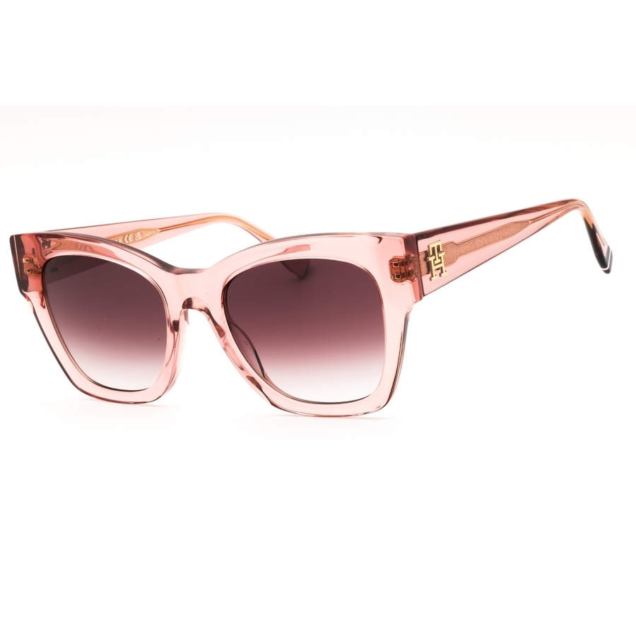 Tommy Hilfiger Pink Shaded Butterfly Ladies Sunglasses TH 2156/S 035J/3X 52